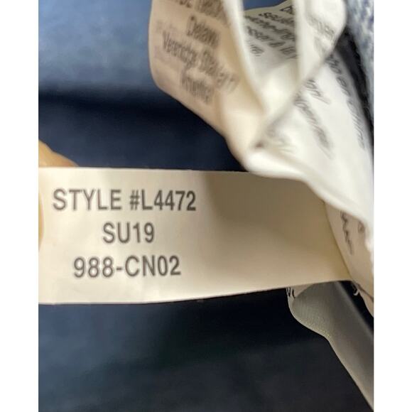 Madewell Denim Popover Babydoll Cotton Linen Blue Jean Mini Dress Shift Girly S - Picture 7 of 7